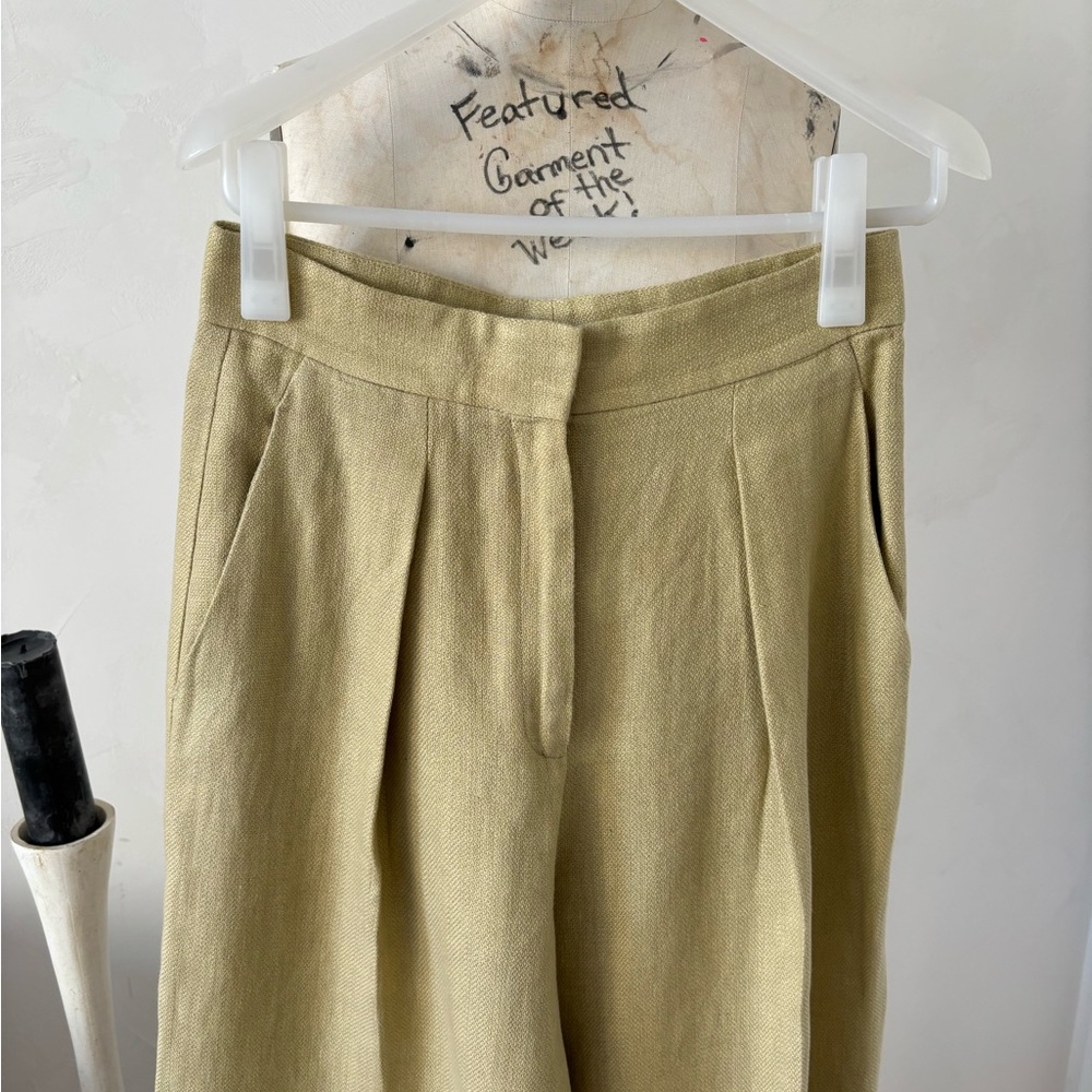 Massimo Dutti Limited Edition Linen Pant Suit size 6 - Picture 7 of 14